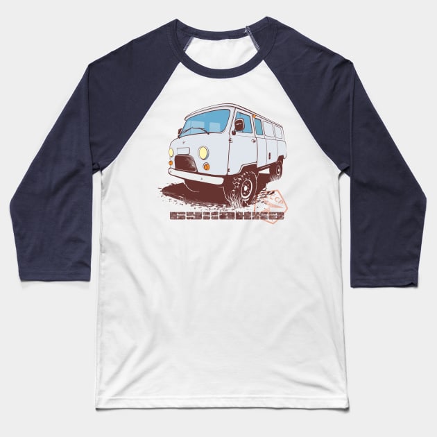 UAZ 452 Baseball T-Shirt by Rover